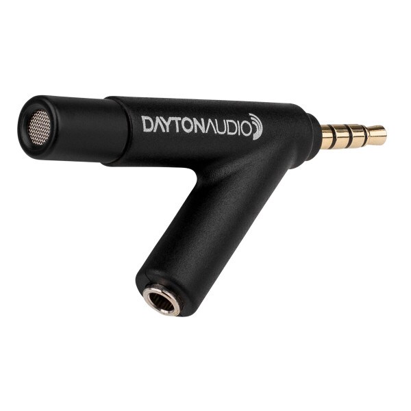 Main product image for Dayton Audio iMM-6 iDevice Calibrated Microphone 390-810